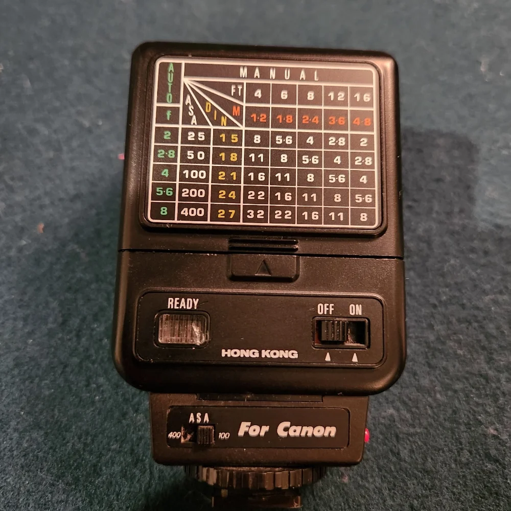 Rokinon 26 AD Auto Electronic Flash For Canon Photography Camera